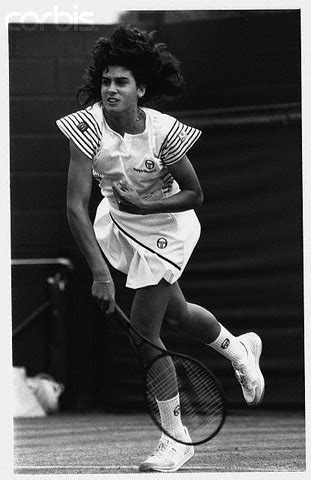 Gabriela Sabatini Wimbledon 1986 Tennisspieler Us Open Tennis