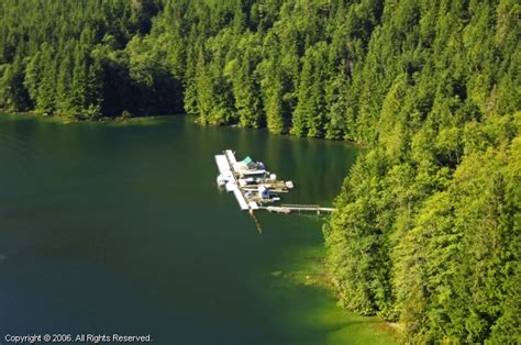 Kwatsi Bay Marina In Kingcome Inlet British Columbia Canada