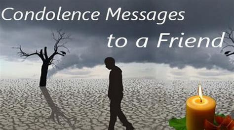 Condolence Messages To A Friend Sympathy Messages Sample