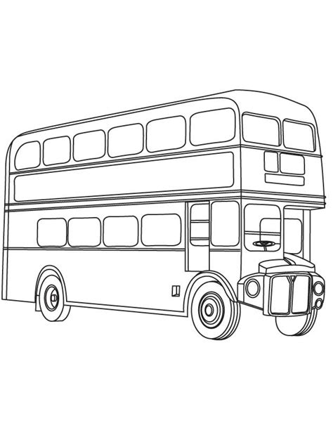 You can use our amazing online tool to color and edit the following london coloring pages. Bus Picture - Coloring Home