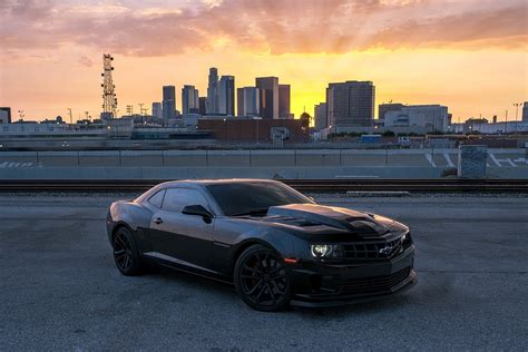 Black Chevrolet Camaro Wallpaper Cars Wallpaper Better