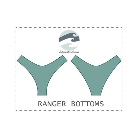 Diy Reversible Bikini Bottoms In Ranger Pdf Sewing Etsy