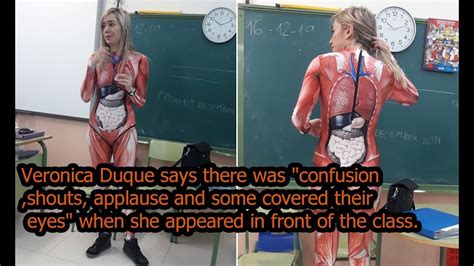 Teacher Wears Internal Organs Bodysuit To Teach Students Anatomy
