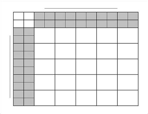 Free Football Pool Squares Template Printable Templates