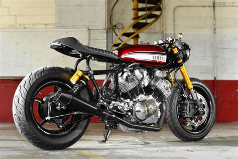 If you're looking for a cafe racer then chances are that you know these chain drive virago 920s are not the easiest bikes to find here in the states. Image result for 1984 virago cafe | Yamaha cafe racer ...