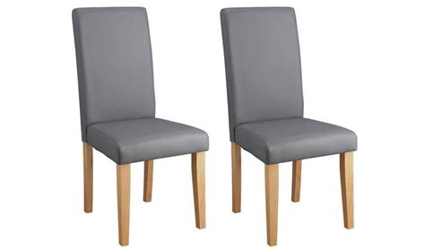 Its dining chairs are durable, aesthetically appealing and functional, perfect for a variety of tastes and spaces. Buy Habitat Pair of Midback Dining Chairs - Grey | Dining ...