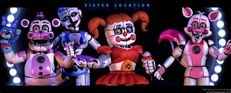 Video Game Five Nights At Freddys Sister Location 4k Ultra Hd Wallpaper