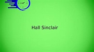 Hall Sinclair - Time Fores