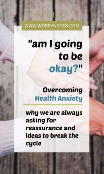 Will I Be Okay Understanding Reassurance Seeking In Health Anxiety