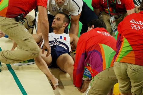 WATCH Horrific French Gymnast Injury Read Olympics