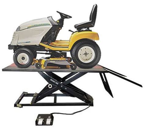 Elevator 1100m Lawnmower Lift Includes Side Extension Kit