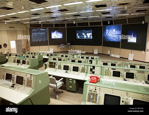 Nasa Apollo Program Mission Control Layout