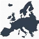 Europe Map Icon Continents Continent European Icons
