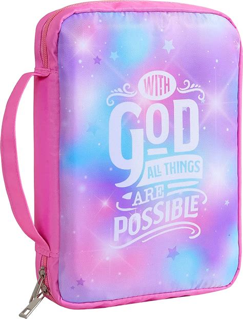 Icosy Bible Cover Case For Women Girls Kids Bible Case