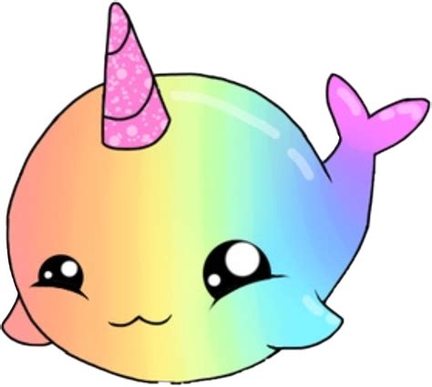 Download Narwhal Svg Kawaii Cute Narwhal Clipart Png Download Pikpng