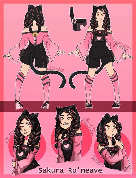 Feeling Like A Pretty Kitty Oc Outfit Ref By Tears Of Xion On Deviantart Aphmau Fan Art