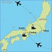 Map Of Kyoto Japan - ToursMaps.com
