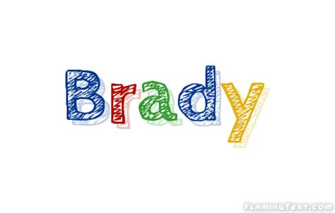 Brady Logo Free Name Design Tool From Flaming Text