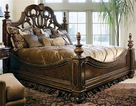 This set includes bed, two nightstands, dresser and mirror. 24 Top And Luxury Wooden Bed Frames Design for Chic ...