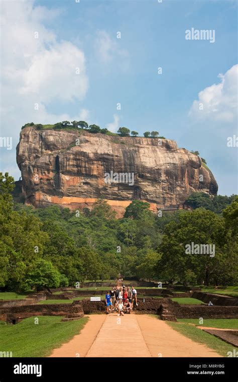 Sigiriya Or Sinhagiri Lion Rock Is An Ancient Rock Fortress Located