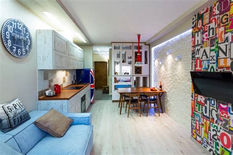 Tiny Apartment In Kiev By Art Studio Homeadore
