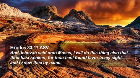 Exodus Asv Desktop Wallpaper And Jehovah Said Unto Moses I Will Do This Thing