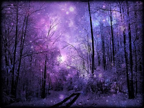 Magical Winter Wonderland Purple Love Winter Wonderland Magical