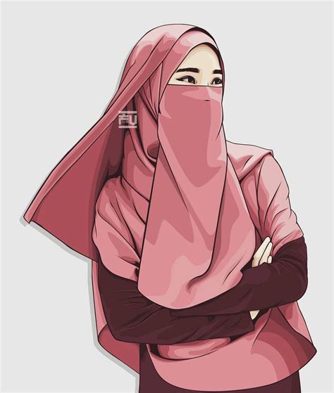 Hijabers Fanart In 2021 Anime Muslimah Islamic Cartoon Girl Cartoon
