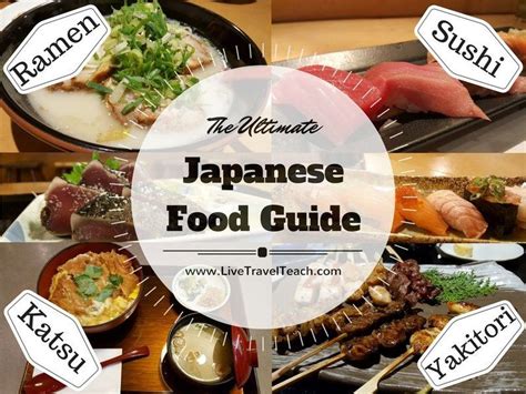 Japanese Food Guide Enjoy Traditional Japanese Food Food Guide