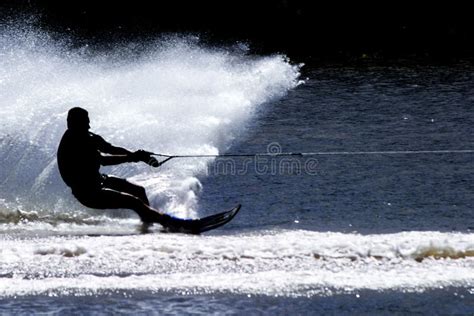 Water Skier Falling Stock Image Image Of Teenager Slalom 95135241
