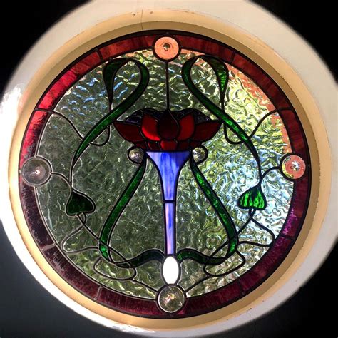 Art Nouveau Window Set Perth Art Glass