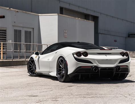 Ferrari F8 Tributo White Anrky An11 Wheel Front