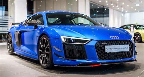 Audi R8 V10 Plus Looks Even Racier With Extra Performance Parts Carscoops