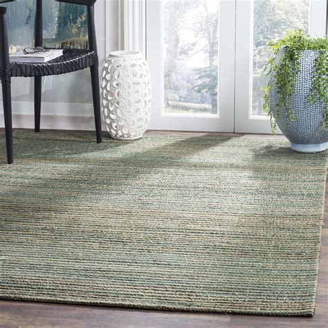 SAFAVIEH Cape Cod Collection Accent Rug 4 X 6 Sage Natural