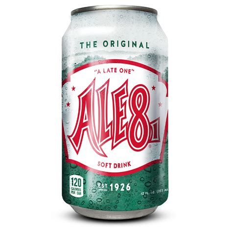 Buy Ale 8 One Ginger Ale Soda With A Caffeine Kick And Hint Of Citrus