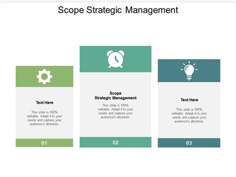 Scope Strategic Management Ppt Powerpoint Presentation Infographic
