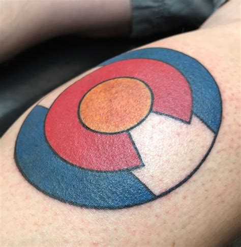 Colorado Flag Tattoo Best Tattoo And Piercing Shop And Tattoo Artists In