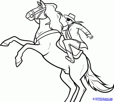 Coloring Pages Lone Ranger Clip Art Library