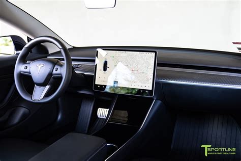 Tesla Model 3y Carbon Fiber Dashboard T Sportline