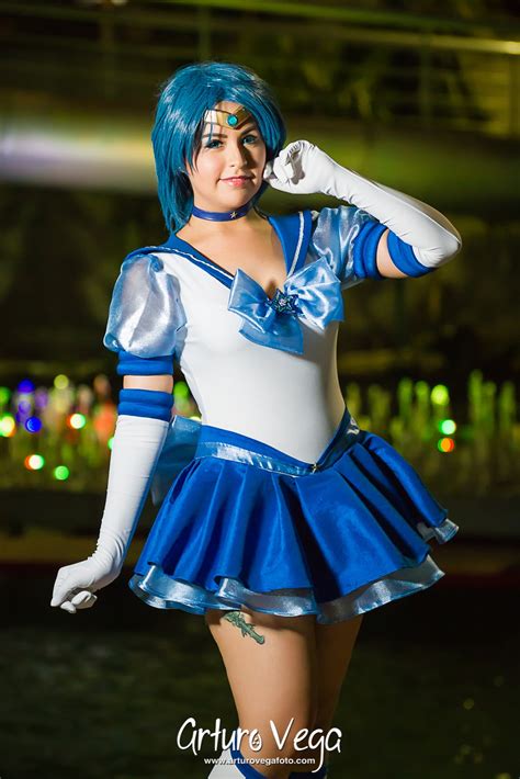 Cosplay De Sailor Mercury Mundo Cosplayer