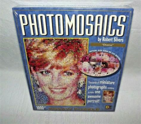 Photomosaic Princess Diana Piece Jigsaw Puzzle Robert Silvers SEALED NEW EBay