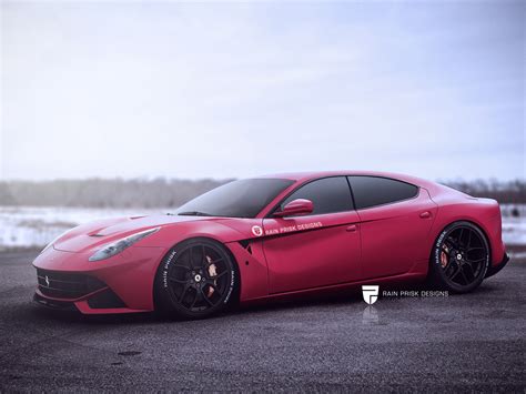 Four Door Ferrari F12 Rendering Is Ready To One Up The Gtc4lusso