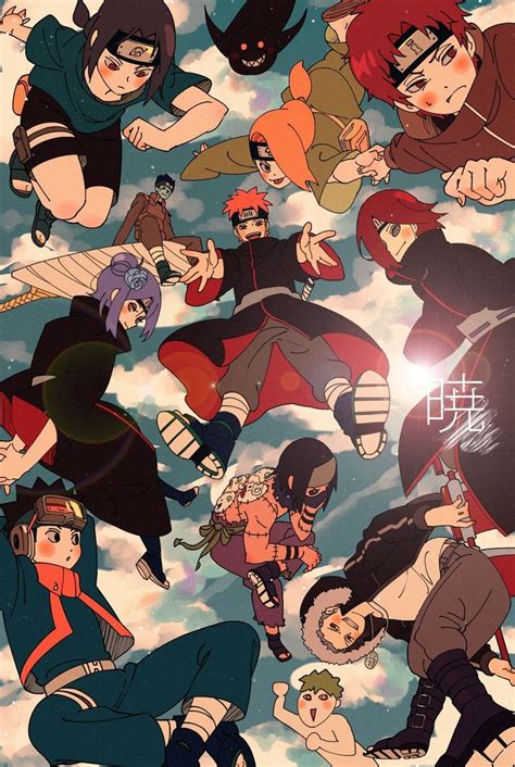 Akatsuki Em 2020 Naruto Shippuden Sasuke Naruto Otaku Anime