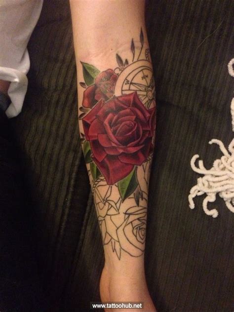 Compass Rose Tattoo Forearm Tattoos Pinterest