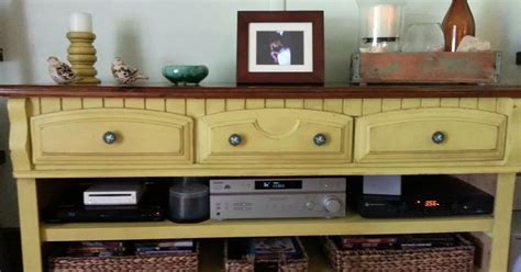 Converting A Dresser Into An Entertainment Center Repurposed