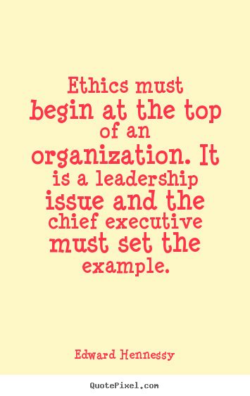 Ethical Leadership Quotes Quotesgram