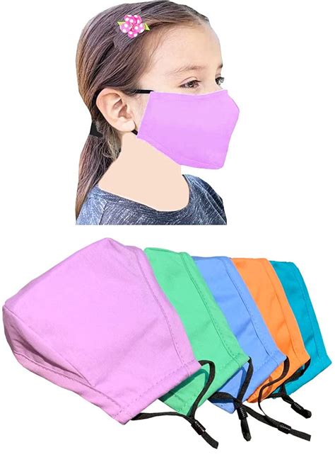 Xchime Cloth Face Masksmade In Usareusable With Filter Pocket Nose