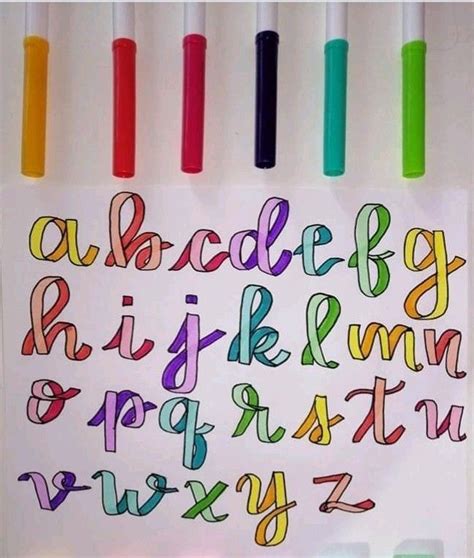 Resultado De Imagen Para Letra Cursiva Em Gliter Moldes De Letras