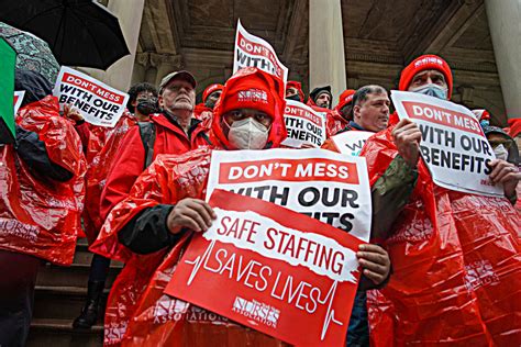Nyc Nurses Strike Hochul Calls For Arbitration Between Union And Two
