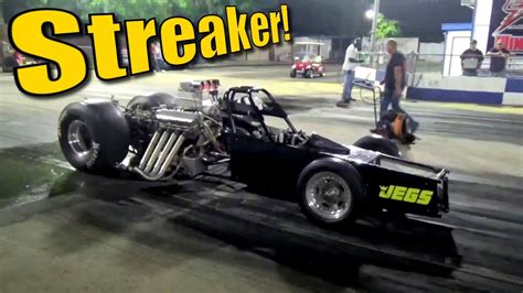 Rear Engine Funny Car Body Off Testing Nekkid 5 27 2022 Youtube